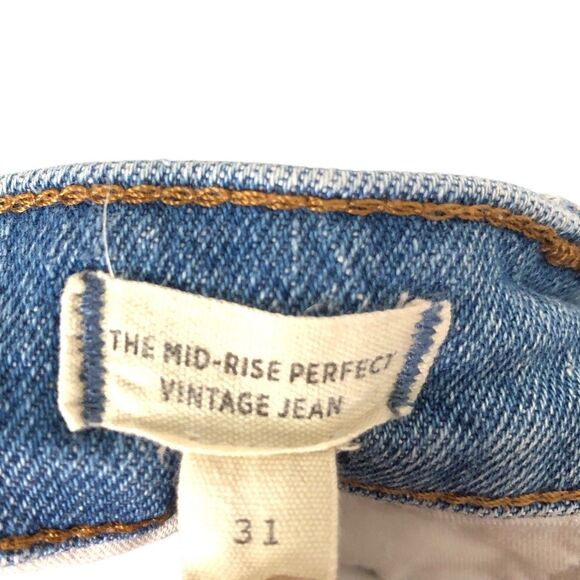 MADEWELL The Mid-Rise Perfect Vintage Jean 31 in Ainsdale Wash #ND511 - Picture 9 of 12